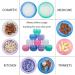 Yucool TSA-Approved Travel Containers - 10 Leak-proof 20ml Mini Bottles with Spatulas for Toiletries & Makeup - Refillable & Empty - Buy Online on SooperMarket.com