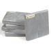 HEKU 100 Single-Colored 3-Layer Napkins | 33x33cm | High-Quality Absorbent Napkins for Events & Gastronomy | Stylish Silver 5-Pack - Shop Internationally! - Buy Online on SooperMarket.com