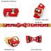 Lionheart Glory Christmas Dog Collar - Adjustable Soft Fly Collars for Small Dogs - Red Penguin Design - XS (1 Pack) - Buy Online on SooperMarket.com