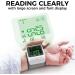 Wrist Blood Pressure Monitor with Large Backlight Display | Digital Automatic BP Cuff with Memory | Adjustable Cuff & Storage Bag Included - Buy Online on SooperMarket.com