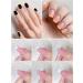 EBANKU Clear Nail Stamper Set with Scrapers - 3 Silicone Jelly Stampers, 3 Replaceable Heads - Manicure Tools - Buy Online on SooperMarket.com