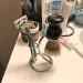 Beito Shaving Brush Holder - Universal Razor & Brush Stand | Metal Beard Keeper for Men - Professional Organizer (Silver) - Buy Online on SooperMarket.com