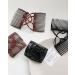 4-Piece Stretchy Double Comb Hair Clips for Women - Adjustable Elastic Hair Accessories for Thick, Curly, Thin Hair - Magic Hair Clip Combs in Coffee and Black - Buy Online on SooperMarket.com