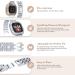 Goton Women's Bling Diamond Brick Design Band & Bumper Case for Fitbit Versa 3/Sense (Silver) - Buy Online on SooperMarket.com
