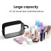 Narwey Clear Travel Toiletry Bag for Women - Black Makeup Organizer Dopp Kit for Toiletries & Cosmetics - Buy Online on SooperMarket.com