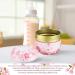 2-Piece Body Powder Puff & Container Set for Women & Babies - Soft Puffs with Spoon in Tea Case for Home & Travel - Buy Online on SooperMarket.com