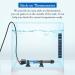 PYPABL Aquarium Heater Submersible Glass Heater 50W for 15-55L Fish and Turtle Tank - Buy Online on SooperMarket.com