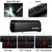 LED Ultrasonic Dog Repeller and Trainer Device 3 in 1 Anti Barking Stop Bark Handheld Dog Training Device (Black) - Buy Online on SooperMarket.com