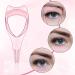 7-Piece Eyelash Mascara Tool Set for Women - Applicator, Lash Guard, Comb Separator, Curler, Tweezers - Black Pink - Buy Online on SooperMarket.com