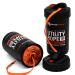 Rapid Rope Canister (Orange) - 120 Feet 1100lb Tested - Strong Nylon Paracord Rope All Purpose Outdoor & Indoor - Used for Hiking Rope, Camping Accessories, Survival Essentials, Tactical, Climbing Orange TALL CANISTER