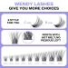 DIY Lash Extensions Set - Cluster Lashes with Eyeholder Bond & Seal - C3+C9-C Curl (12-16mm) Kit for At-Home Application - Buy Online on SooperMarket.com