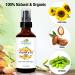 Pure Organic Vitamin E Oil 4 fl oz - 43 000 IU | 100% Plant-Based Natural Moisturizer for Skin Scars Nails Acne Hair Growth & Wrinkles - Buy Online on SooperMarket.com