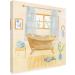 Buy Trademark Fine Art Golden Bath II Canvas Art by Annie Warren - International Shipping Available - Buy Online on SooperMarket.com