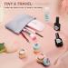 JOSLOVE Solid Gel Polish Kit with UV Light - 6 Colors Nude Gray Pink Set | Soak Off Nail Lamp with Base Top Coat | All In One Gel Nail Polish Set - Ideal Gift for Women | B-Gray - Buy Online on SooperMarket.com