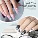 RARJSM Gel Liner Nail Art Polish - White Soak-off Curing 8ml + Thin Brush - DIY French Manicure Design - Buy Online on SooperMarket.com