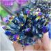 Natural Crystal Electroplate Cluster Stone RawCrystals Rock Specimen Home Decor FZUGEDRLI - Buy Online on SooperMarket.com