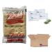 Saltine Crackers Individually Wrapped Twin Pack by Tribeca Curations | 2 Ounce | Pack of 100 with Tribeca Mints Salted 2 Count - Buy Online on SooperMarket.com