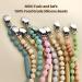 Silicone Pacifier Clips Set for Baby Boys and Girls - Ocean View/Silver Gray (2 Pack) - Buy Online on SooperMarket.com
