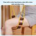 Wooden Back Massage Device - Meridian Therapy Band for Lymphatic Drainage & Muscle Regeneration | Neck Leg & Back Relief - Buy Online on SooperMarket.com