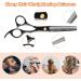 NVIYAM Hairdressing Scissors Set 15 Pieces Hair Cutting Scissors Professional Set 6.7 Inch Hair Cutting Scissors Professional Thinning Scissors Set for Women Men Children Family Hairdressing - Buy Online on SooperMarket.com