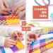 Windspeed 336 Pcs Loop Potholder Kit - 14 Colors Elastic Weaving Loom Loops for Kids DIY Crafts | Includes 2 Crochet Hooks - Buy Online on SooperMarket.com