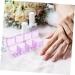 ABOOFAN 2 Sets Nail Art Storage Box Makeup Drawer Ornament Container Storage Containers Manicure Accessories Holding Dip Powder Organizer Diamond Box Abs Desktop - Buy Online on SooperMarket.com