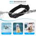 IP68 Waterproof Airtag Dog Collar - Durable & Reflective Apple Air Tag Holder for Medium Dogs - Black Large - Buy Online on SooperMarket.com