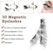Magnetic Eyelashes with Applicator Natural Look Magnetic Lashes with Applicator 2 Pairs Reusable Magnetic Eyelashes False Eyelashes Manga Cat Eye Magnetic Eyelashes without Eyeliner No Glue Needed - Buy Online on SooperMarket.com