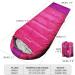 RED CAMP Kids Mummy Sleeping Bag for Camping - 3 Season Cold Weather Bag, Blue/Rose Red Pink, 2.4lbs Filling - Buy Online on SooperMarket.com