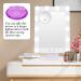 B Beauty Planet 5 Inch 20X Magnifying Mirror with Three Suction Cups - Ideal for Makeup, Tweezing, Blackhead, and Blemish Removal - Buy Online on SooperMarket.com