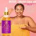 Rose Multi-Use Oil Organic Face Body Hair & Nail Cuticle Oil with Vitamin E | 4 oz - Buy Online on SooperMarket.com