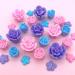30 Piece Unicorn Icing Flowers Set with Edible Roses, Lavender, and Unicorn Sprinkles - Simply Sucr - Buy Online on SooperMarket.com