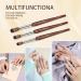 Acrylic Nail Art Brush Size 16 | 100% Pure Kolinsky Hair Oval Nail Brush for Professional Acrylic Application | DIY Home Salon Nail Extension Tool - Buy Online on SooperMarket.com