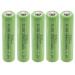 5x 1.2V NIMH AAA 800mAh Rechargeable Button Top Batteries for use with Portable Monitors instruments