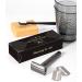 DreamGenius Long Handle Double Edge Safety Razor Set with Butterfly Open Design - Perfect for Men & Women - Includes 10 Stainless Steel Blades - Buy Online on SooperMarket.com