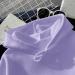 oelaio Women Long Sleeve Cropped Hoodies Loose Comfy Fashion Print Pullover Sweatshirts Fall Winter Clothes 2023 for Leggings Purple - Buy Online on SooperMarket.com