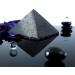 Heka Naturals 8cm Polished Shungite Pyramid Healing Crystal for Home Decor - Chakra Meditation & Negative Energy Protection - Buy Online on SooperMarket.com