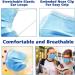 3 Ply Disposable Face Masks - Comfortable & Breathable | Pack of 60 - International Shipping Available - Buy Online on SooperMarket.com