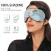 Adjustable Light Blocking Eye Mask for Deep Sleep - Ideal for Travel, Yoga, and Meditation - Buy Online on SooperMarket.com