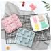 Zerodeko 2pcs Cake Mold Keychain Silicone Molds Ice Cube Candy Muffin Top Pans for Baking Resin Molds Silicone Molds for Candles Candle Molds Rabbits Bunny Chocolate Mold Cartoon Silica Gel 15.9X14.1CM - Buy Online on SooperMarket.com