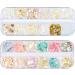 12 Colors 3D Irregular Nail Art Abalone Slices Colorful Nail Art For Shell UV Gel Nail Sequ Nail Art Shell Slices CT30 - Buy Online on SooperMarket.com