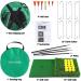 Pop Up Golf Chipping Net with 15 Training Balls and 2 Hitting Mats - Indoor/Outdoor Collapsible Portable Golfing Target for Backyard Driving and Swing - Buy Online on SooperMarket.com