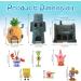 Atuvuta 9 PCs Spongebob Aquarium Deco | Underwater Aquarium Decoration | Aqua Ornaments & Landscape for Fischteich - Buy Online on SooperMarket.com