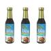 Coconut Secret Coconut Aminos (3 Pack) - 8 fl oz - Low Sodium Soy Sauce Alternative, Low-Glycemic - Organic, Vegan, Non-GMO, Gluten-Free, Kosher - Keto, Paleo - 144 Total Servings
