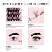 40D Individual Cluster Eyelashes for Extensions - 0.07 D Curl Mix 15-20mm - Perfect for Beginners | Artificial Eyelashes - Buy Online on SooperMarket.com