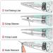HAUSHOF Aluminum Fishing Pliers and Fish Lip Gripper  Stainless SteelÂ Multi-Function Fishing Pliers Hook Remover with Tungsten Carbide Cutters  Coiled Lanyard and Sheath - Buy Online on SooperMarket.com
