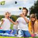 Mister M Juggling Balls - 3 Eco-Friendly Balls in Beige Jutesack | Waterproof Easy to Grab | Ideal for Beginners & Professionals | Includes App & Online Video Tutorial - Buy Online on SooperMarket.com