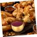 Zerodeko Metal Bowls 2pcs Sauce Milk Cup 304 Stainless Steel Sauce Plate Household Milk Warmer Pot 8.5X5.3X3.2CMx2pcs Goldenx2pcs - Buy Online on SooperMarket.com