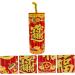 Alipis 1pc Chinese New Year Decoration Car Decor Car Trim Front Door Sitting on The Flannel Red Red 18x6cm - Buy Online on SooperMarket.com