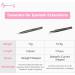 Beauty7 Curved Eyelash Extension Tweezers - Precision Bent Stainless Steel with Case | Ideal for Professional Use - Buy Online on SooperMarket.com